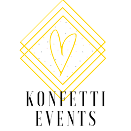 Logo: konfettiEVENTS Hochzeits- und Eventplanung